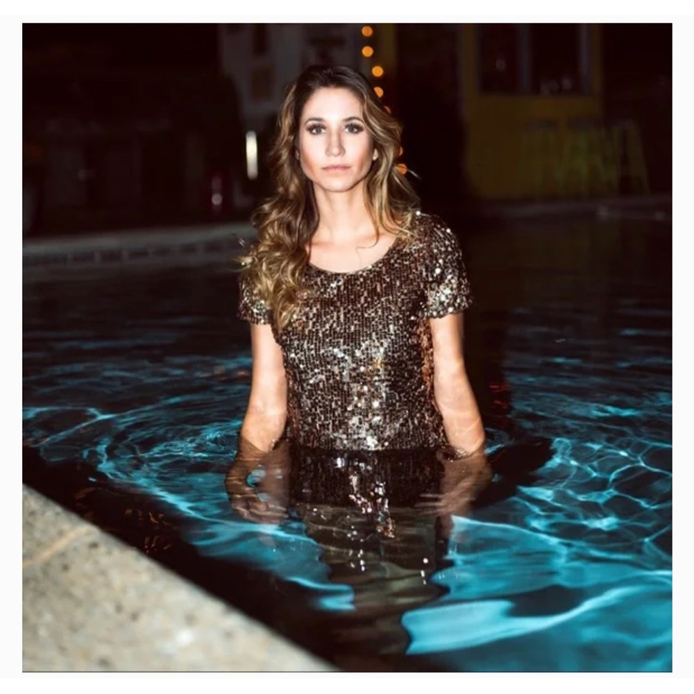 FOREVER 21 Sequin Mini Dress